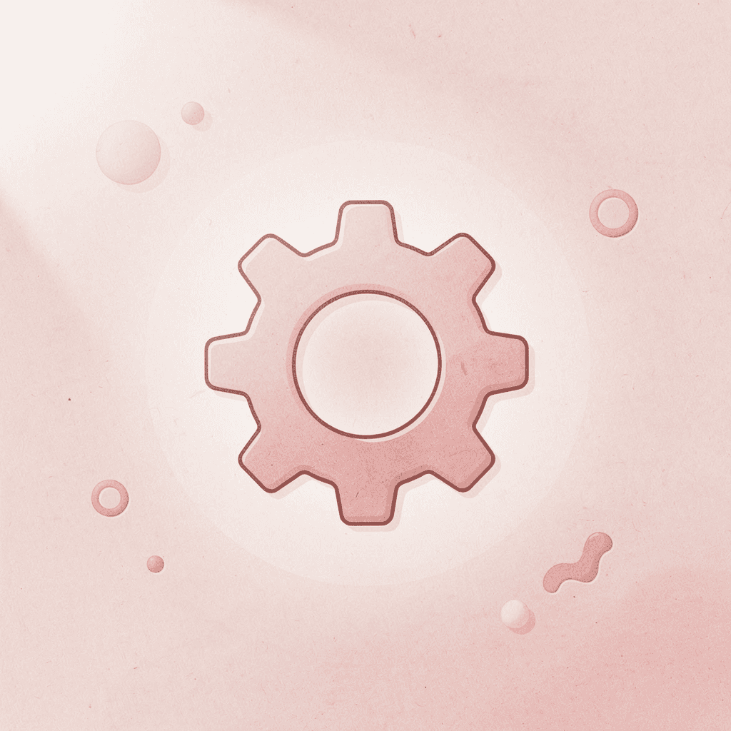 Gear icon representing infrastructure systems