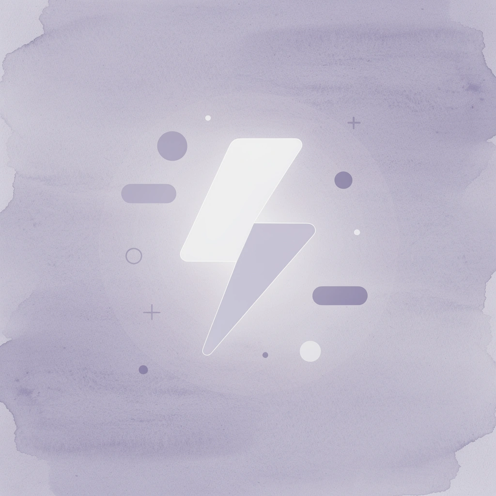Lightning bolt icon representing payroll speed and flexibility