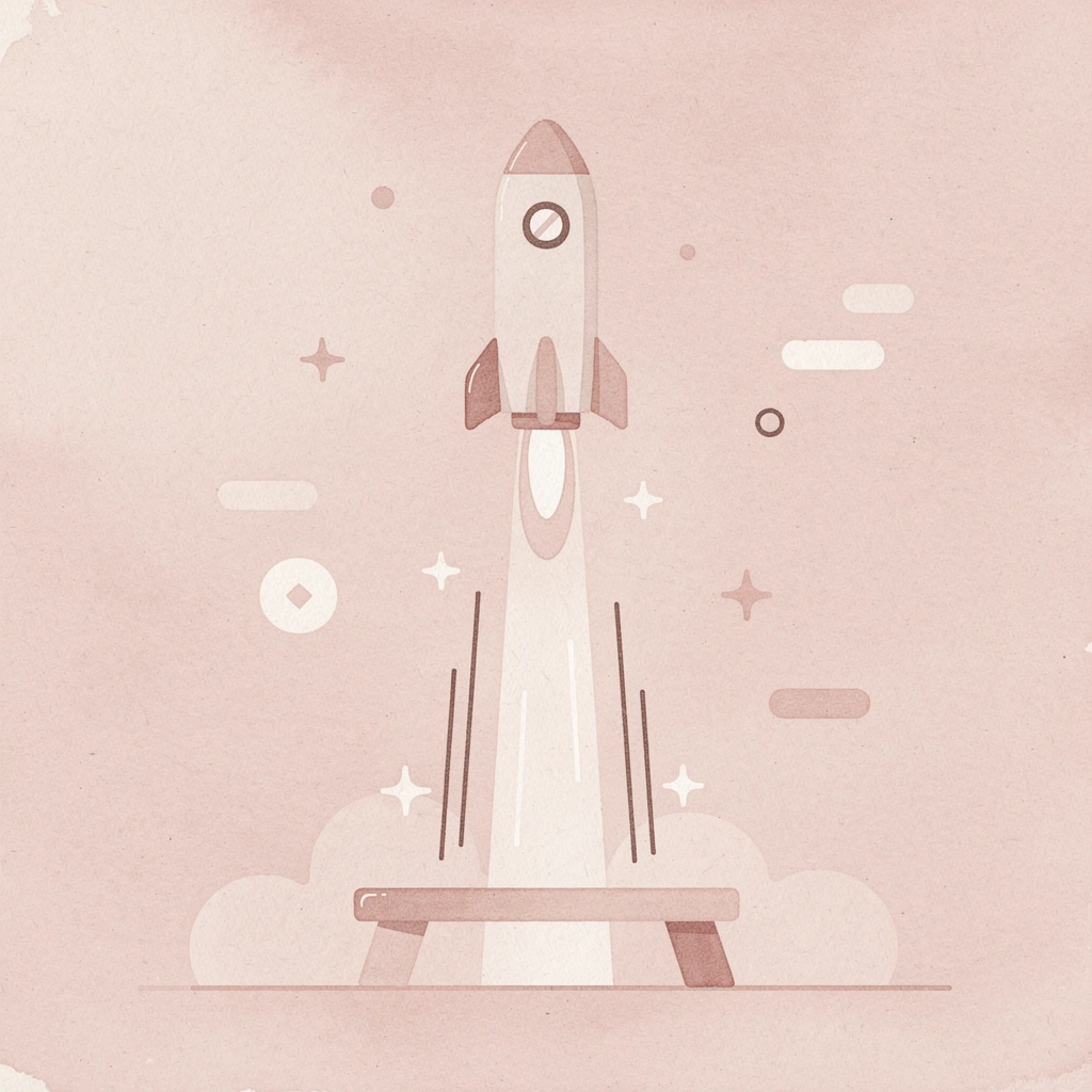 Launch scene representing fast global team growth with Ontop