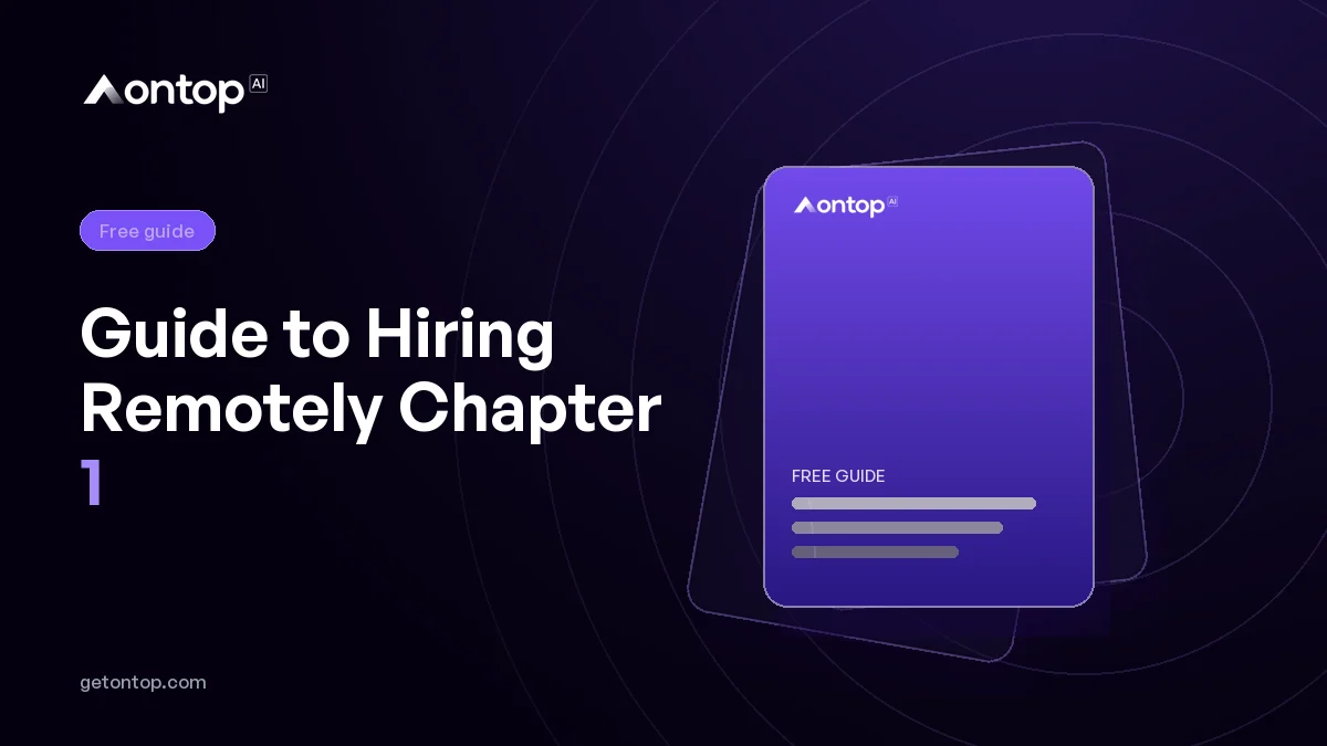 Guide to Hiring Remotely Chapter 1