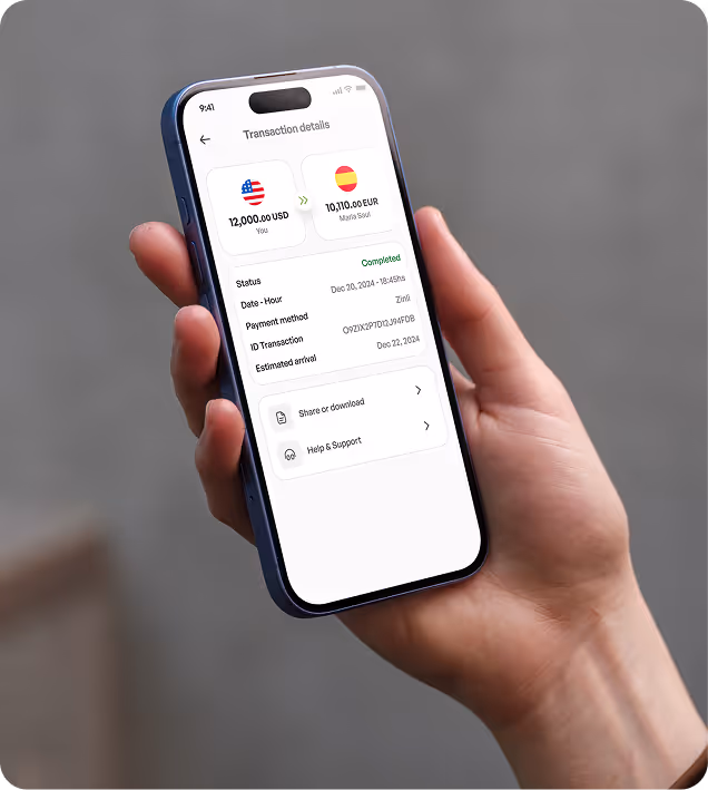 Mobile security app interface for a global payroll software.