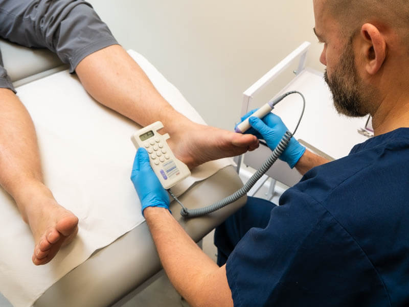 Diabetic foot assessment