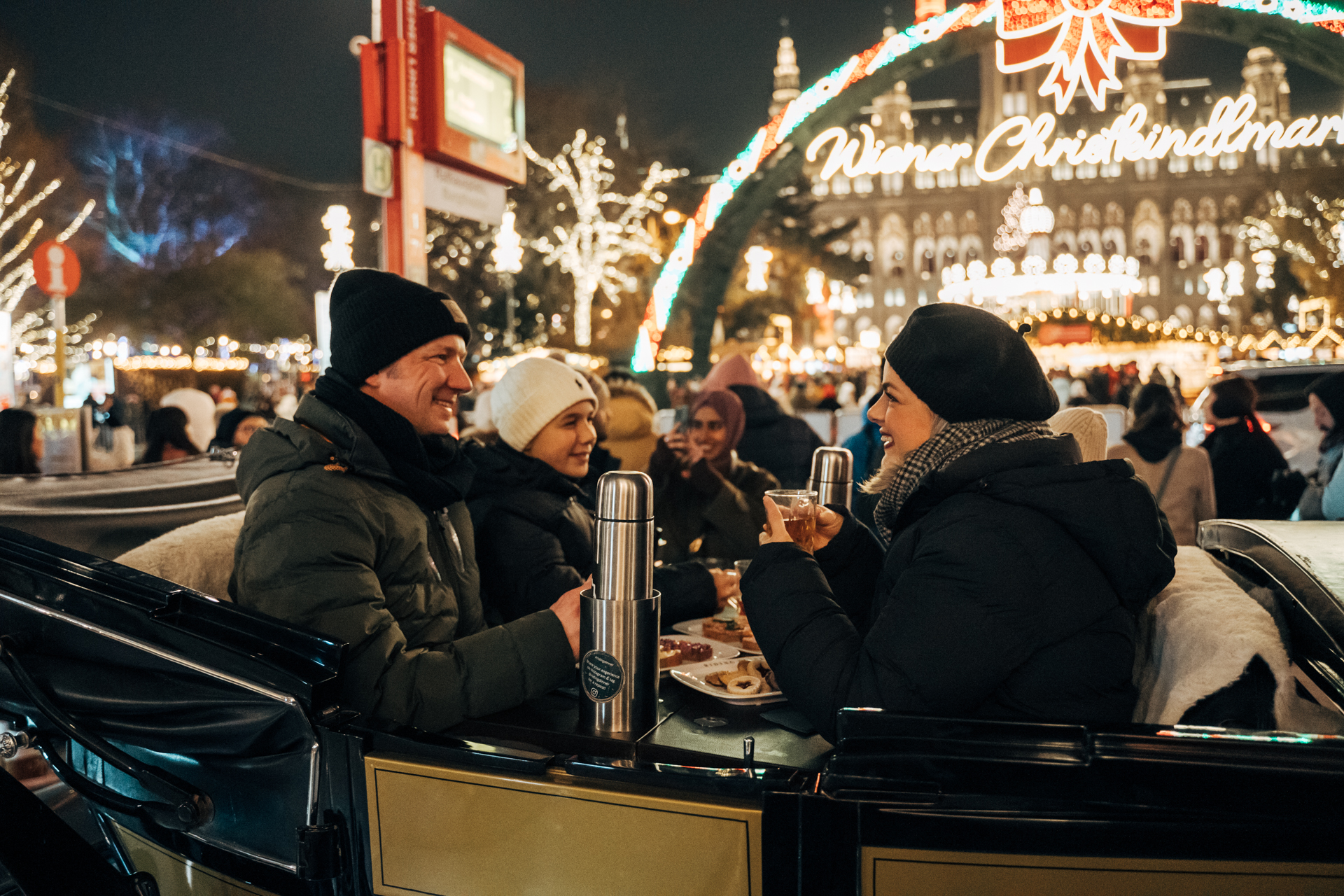 Riding Dinner Christmas Sightseeing Wien