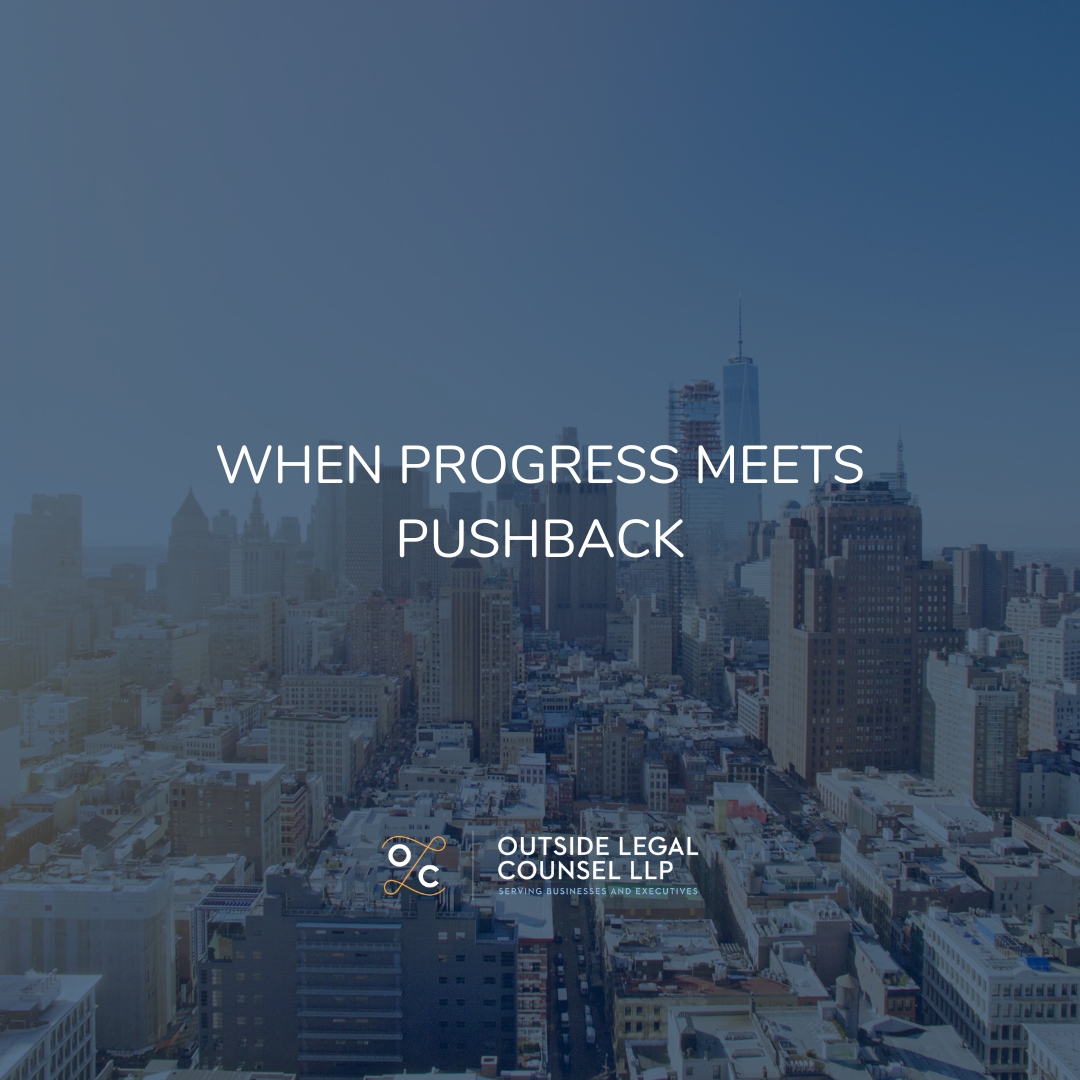 Decorative image with headline: When Progress Meets Pushback: The Legal and Community Tensions Behind NYCHA’s Chelsea Redevelopment