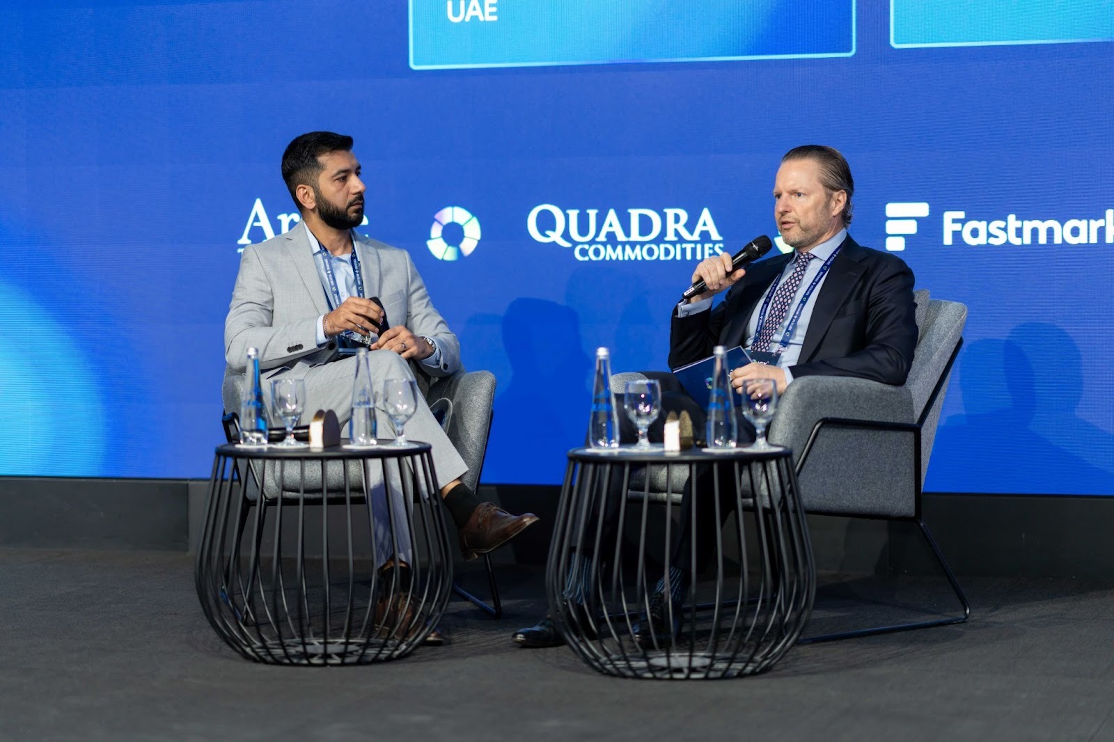 Mohammed Nabeel Ahmed, Hex Trust’s General Manager for MENA, at the ICX Summit in Dubai 