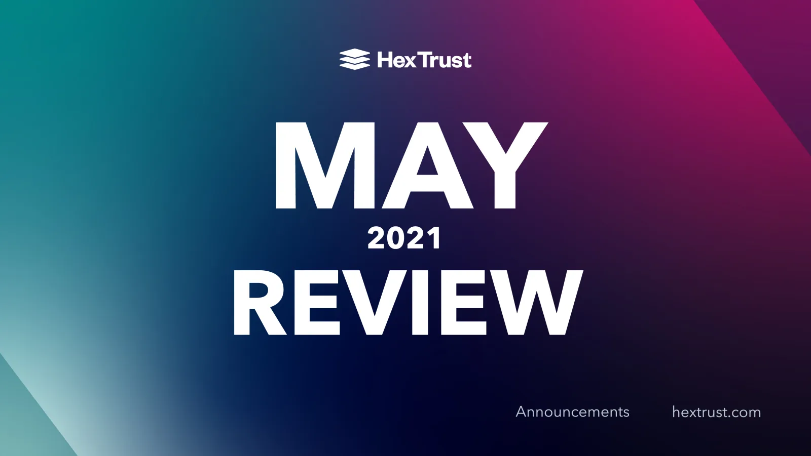 Review of the Month: May 2021