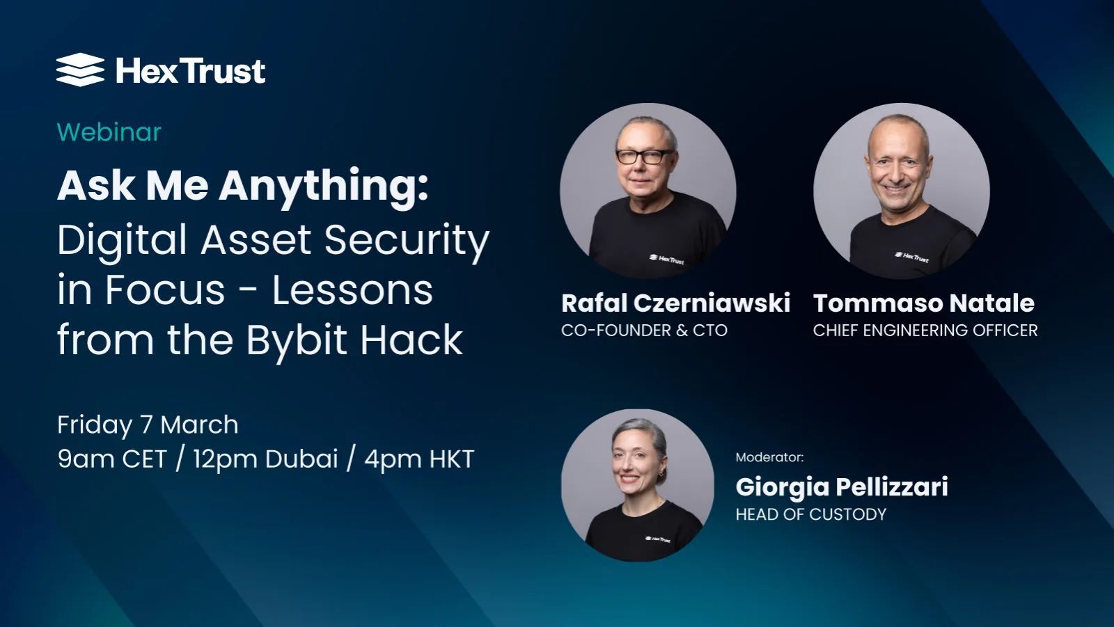 Ask Me Anything Live Webinar: Lessons from the Bybit Hack - Strengthening Digital Asset Security