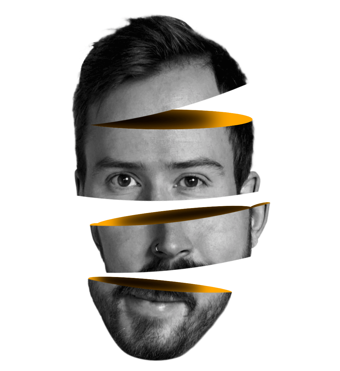 Grafische Fotomanipulation von Mads Rechenburg