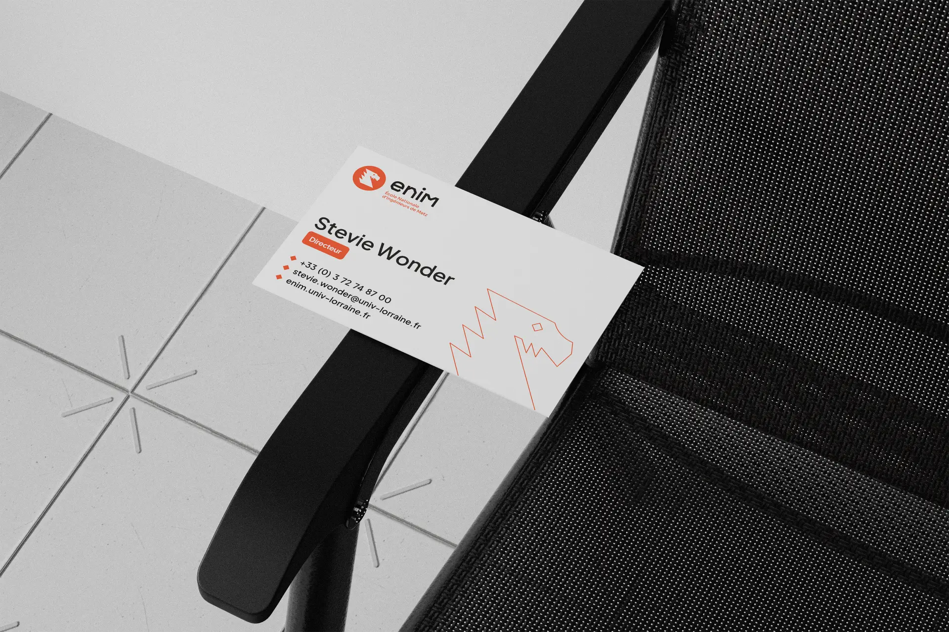 enim business card mock up
