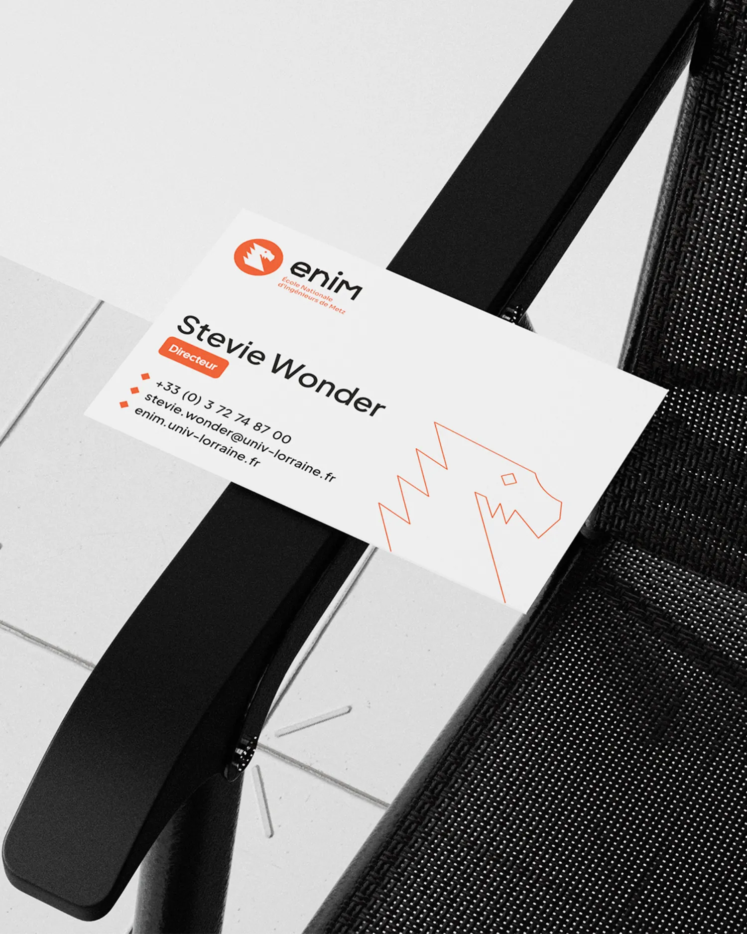 Cartes de visite ENIM