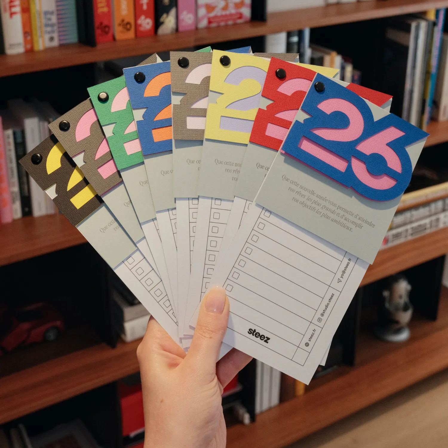 Cartes de vœux 2026 de steez