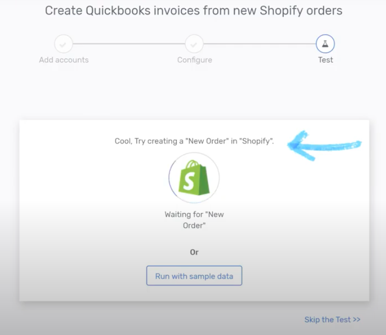 Create Quickbooks invoices 