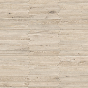 Shapes Chevron White Oak
