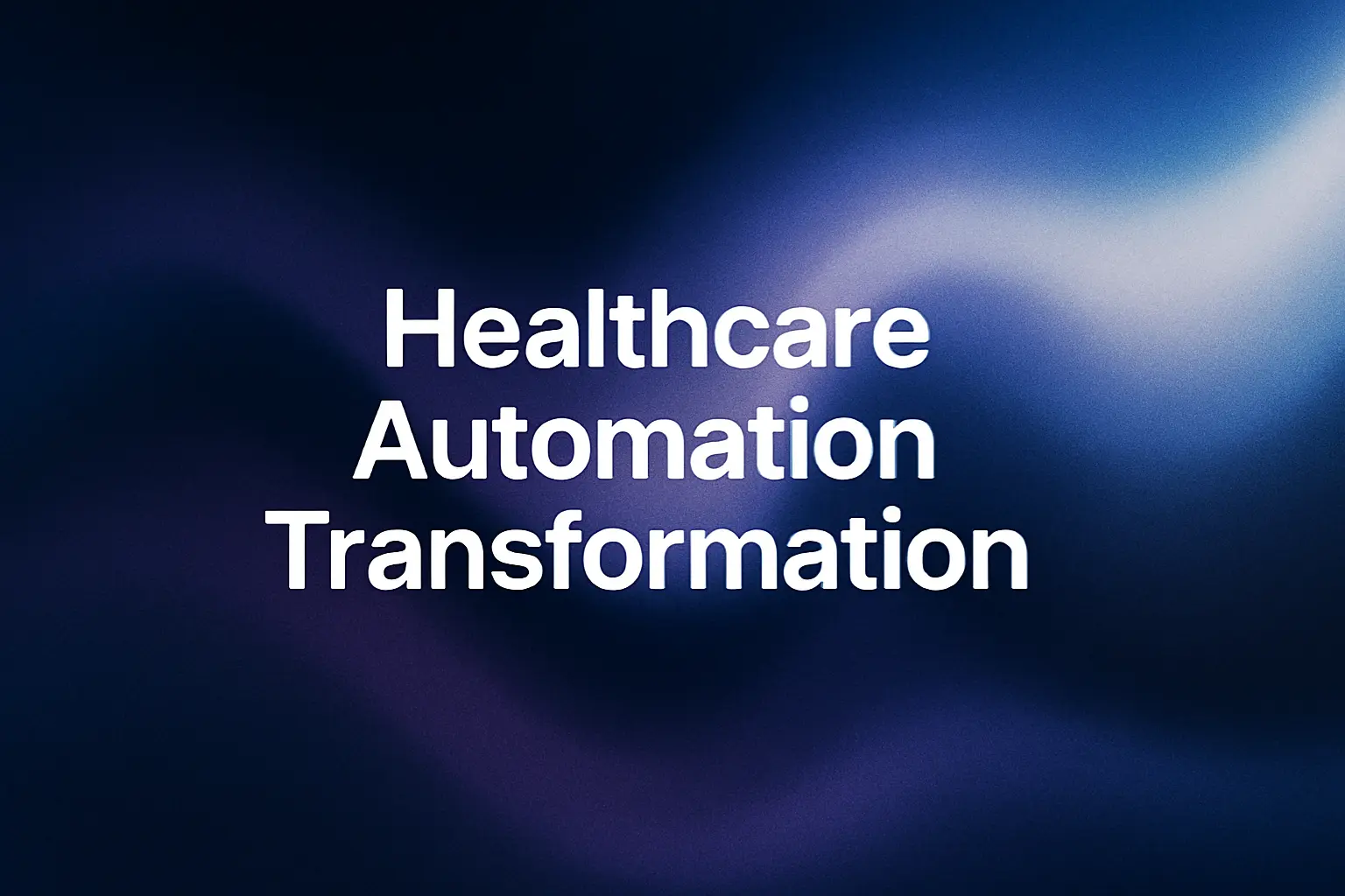 AI hand and digital elements symbolize automating RCM in healthcare.