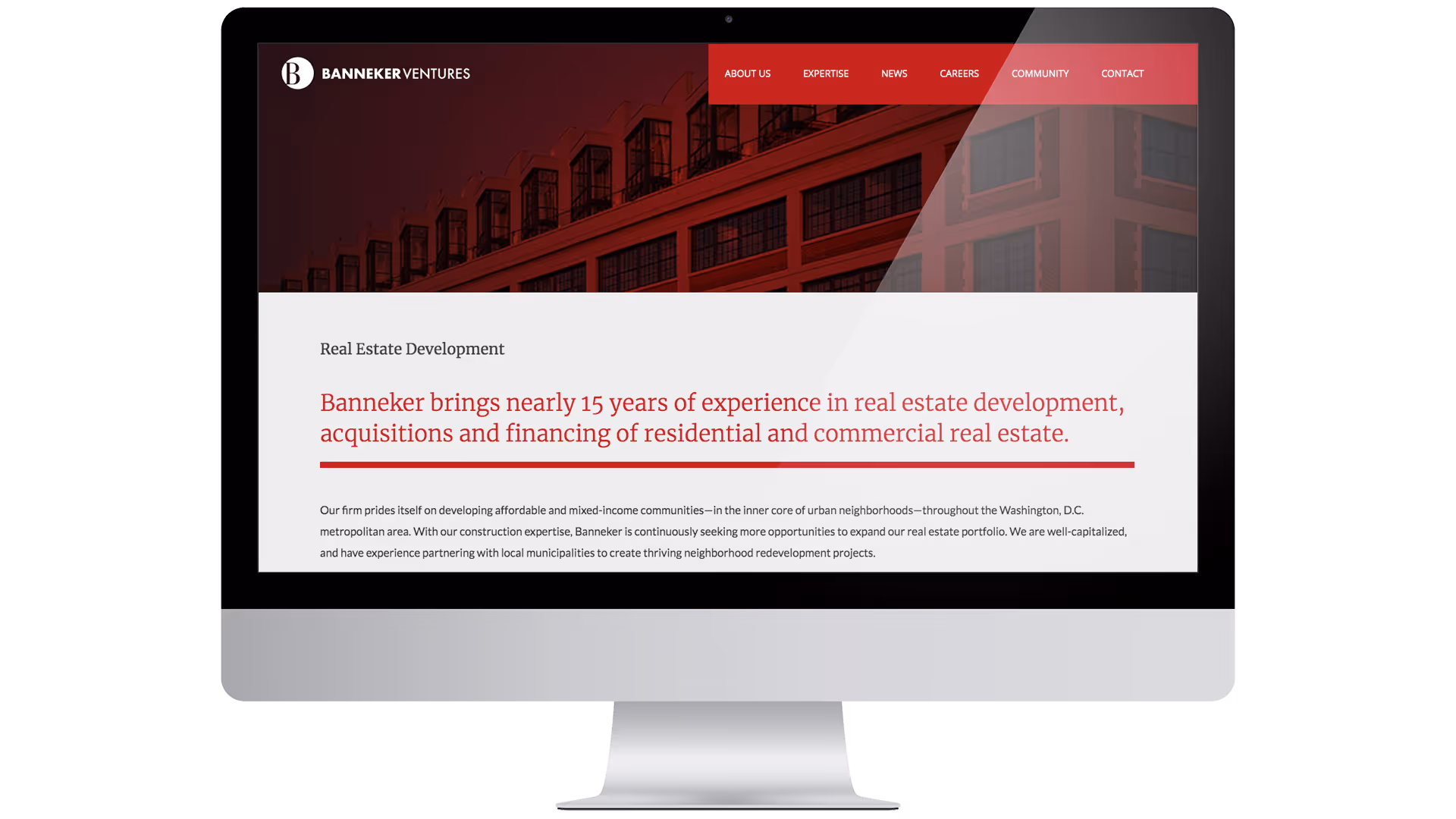 Banneker Ventures screen 3