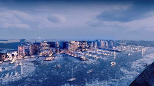 Wharf - Snow