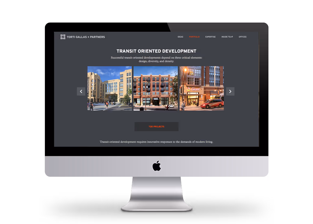 Torti Gallas + Partners screen 2