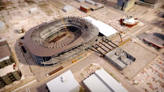 NHL Edmonton Oilers Arena - Frame