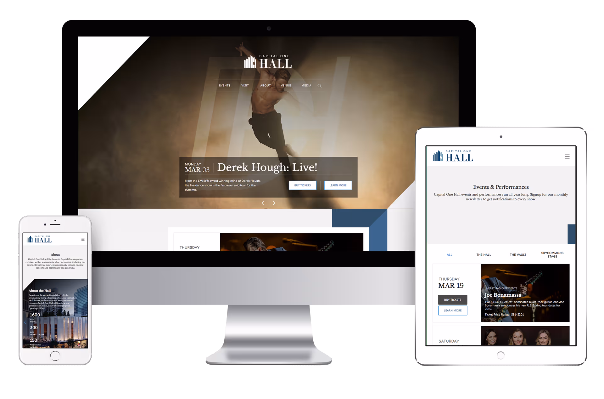 Capital One Hall screen 1