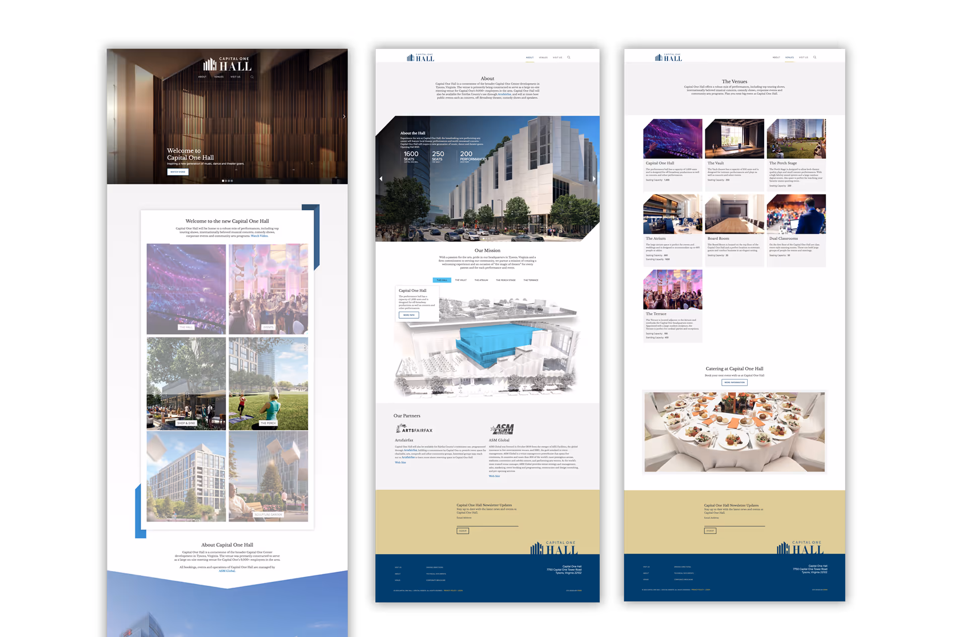 Capital One Hall screen 2
