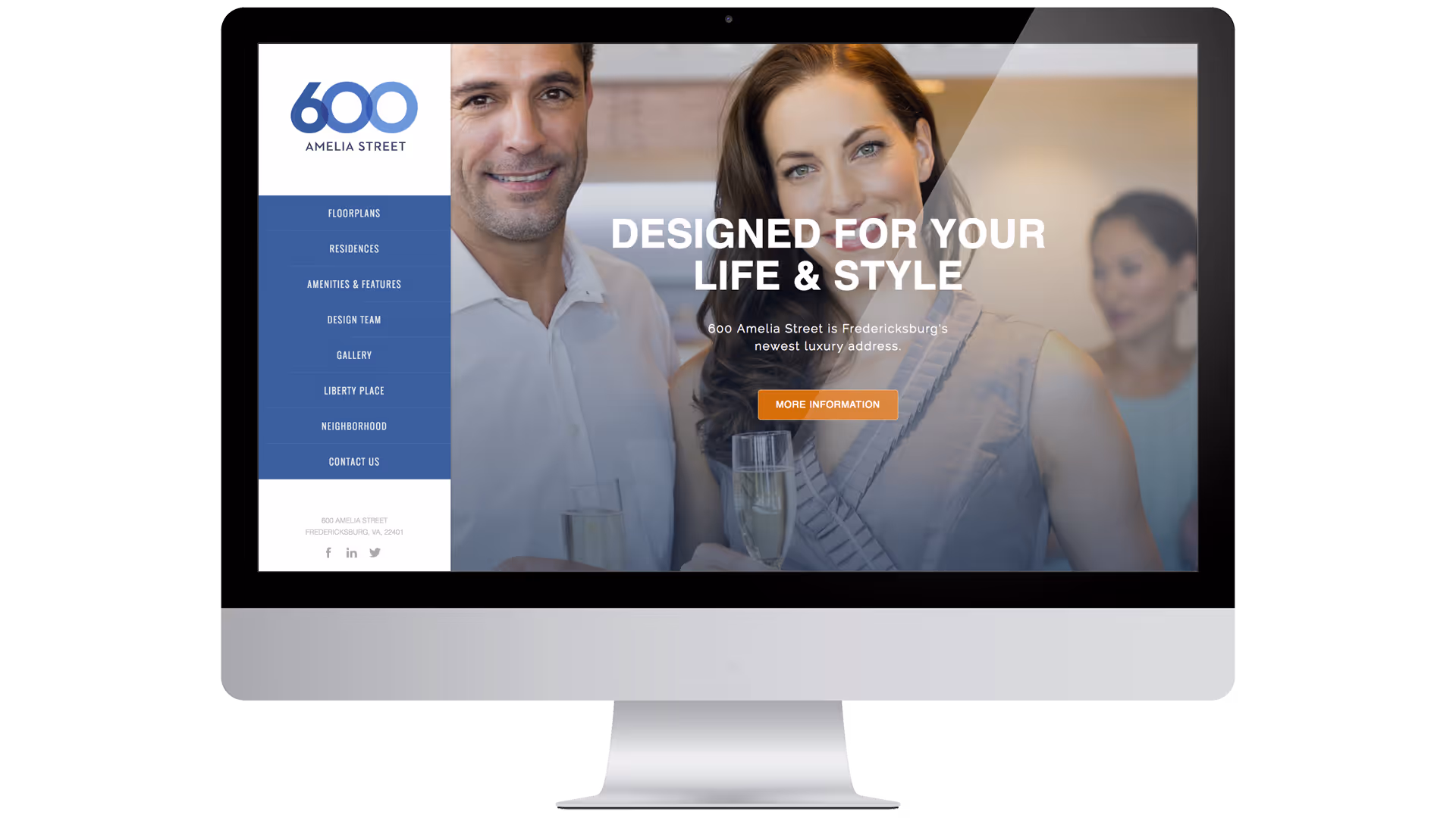 600 Amelia Street screen 1