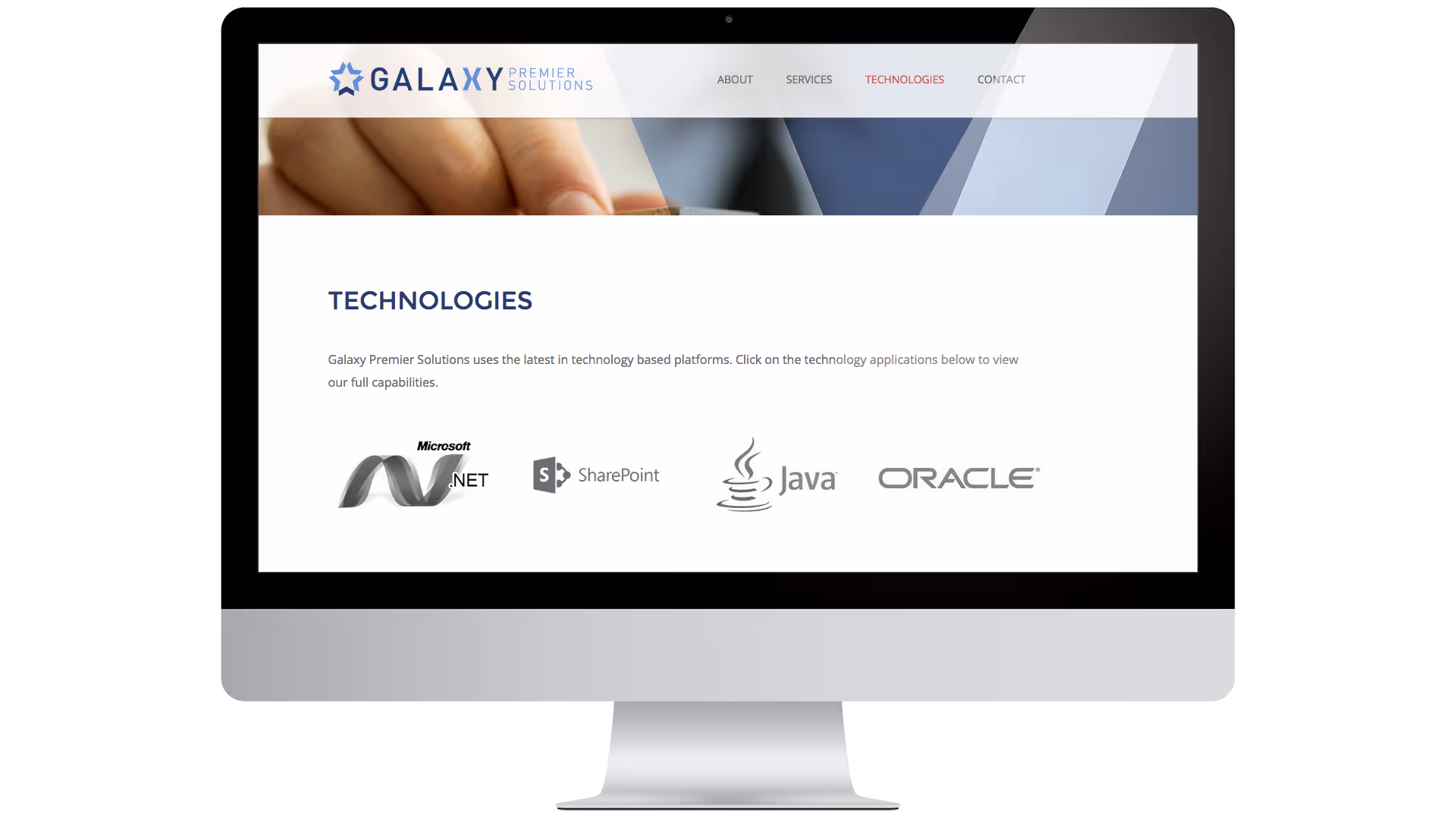 Galaxy Premier Solutions screen 3
