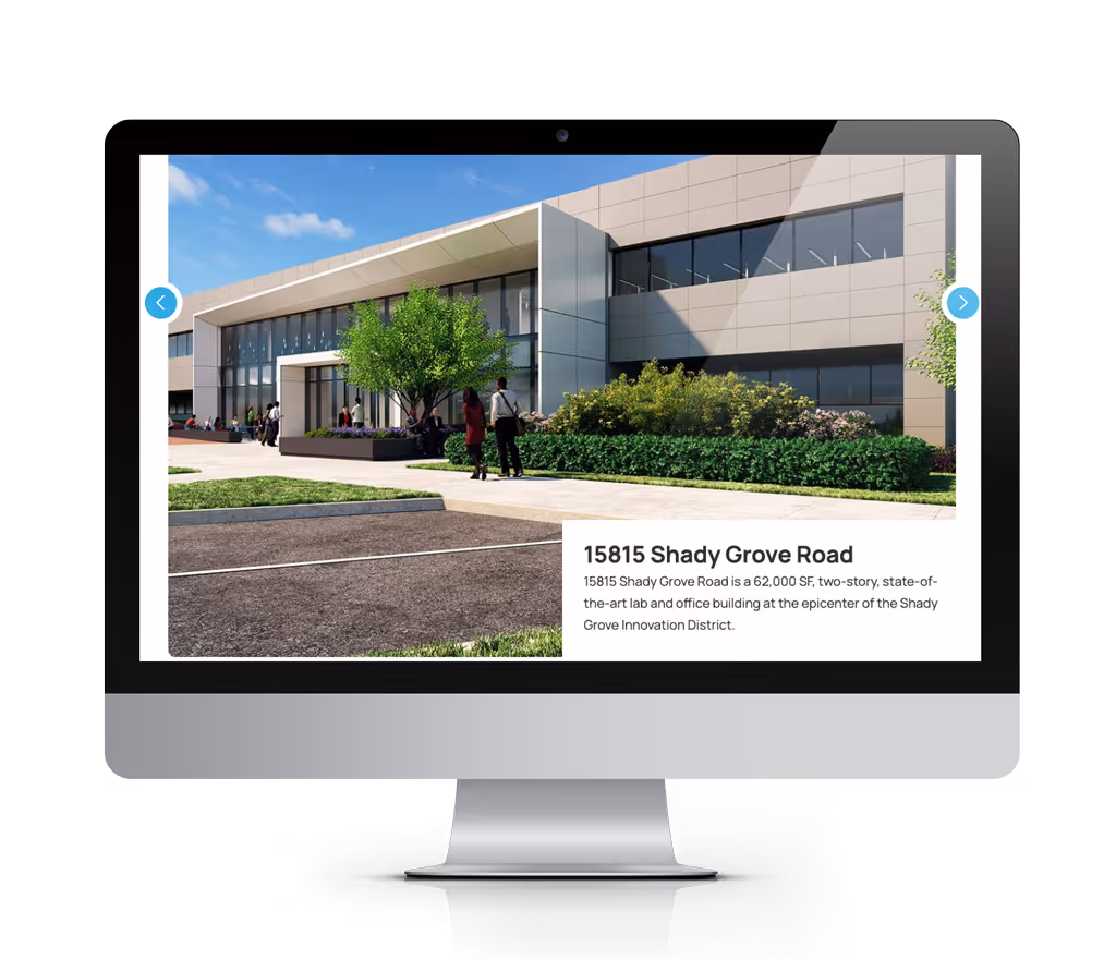 Shady Grove Innovation District screen 4