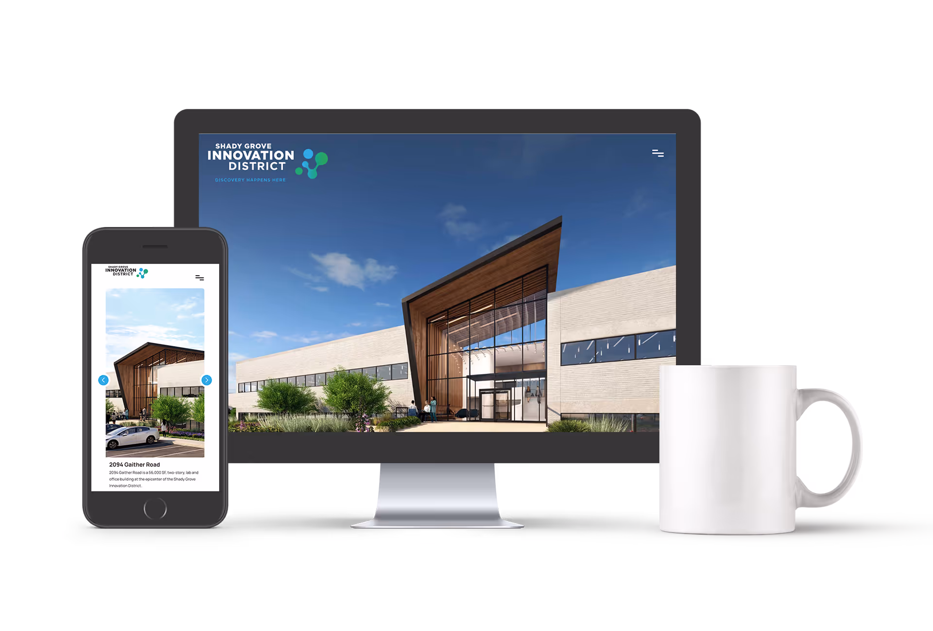 Shady Grove Innovation District screen 1