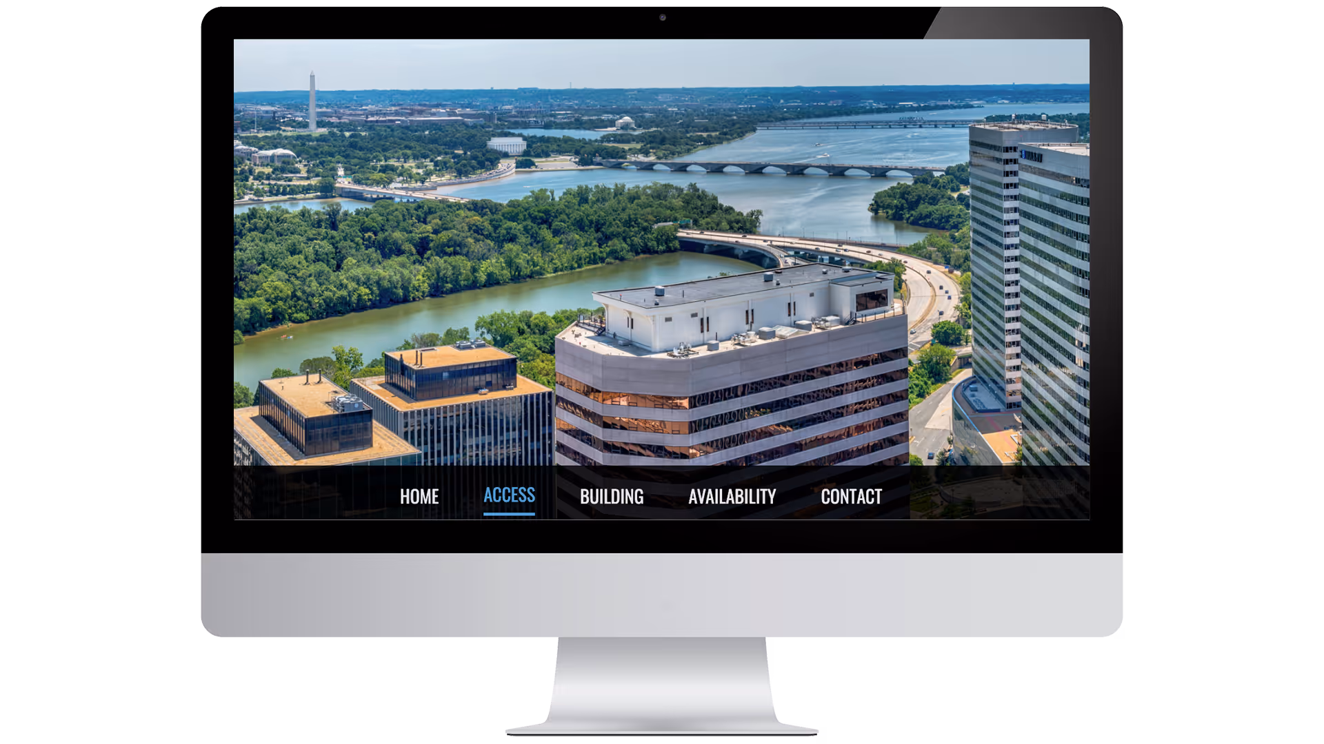 1812 North Moore website floor plans and leasing information page