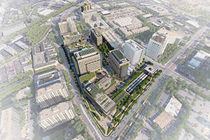 North Bethesda Metro Aerial
