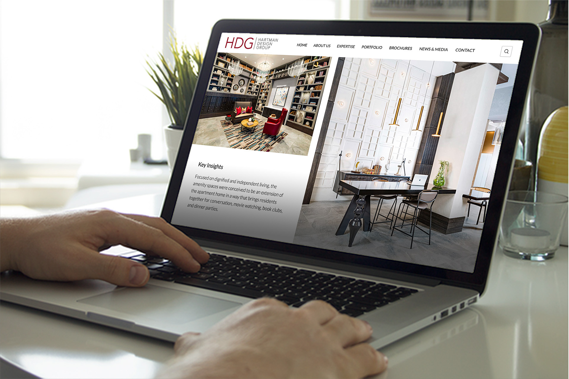 Hartman Design Group screen 3