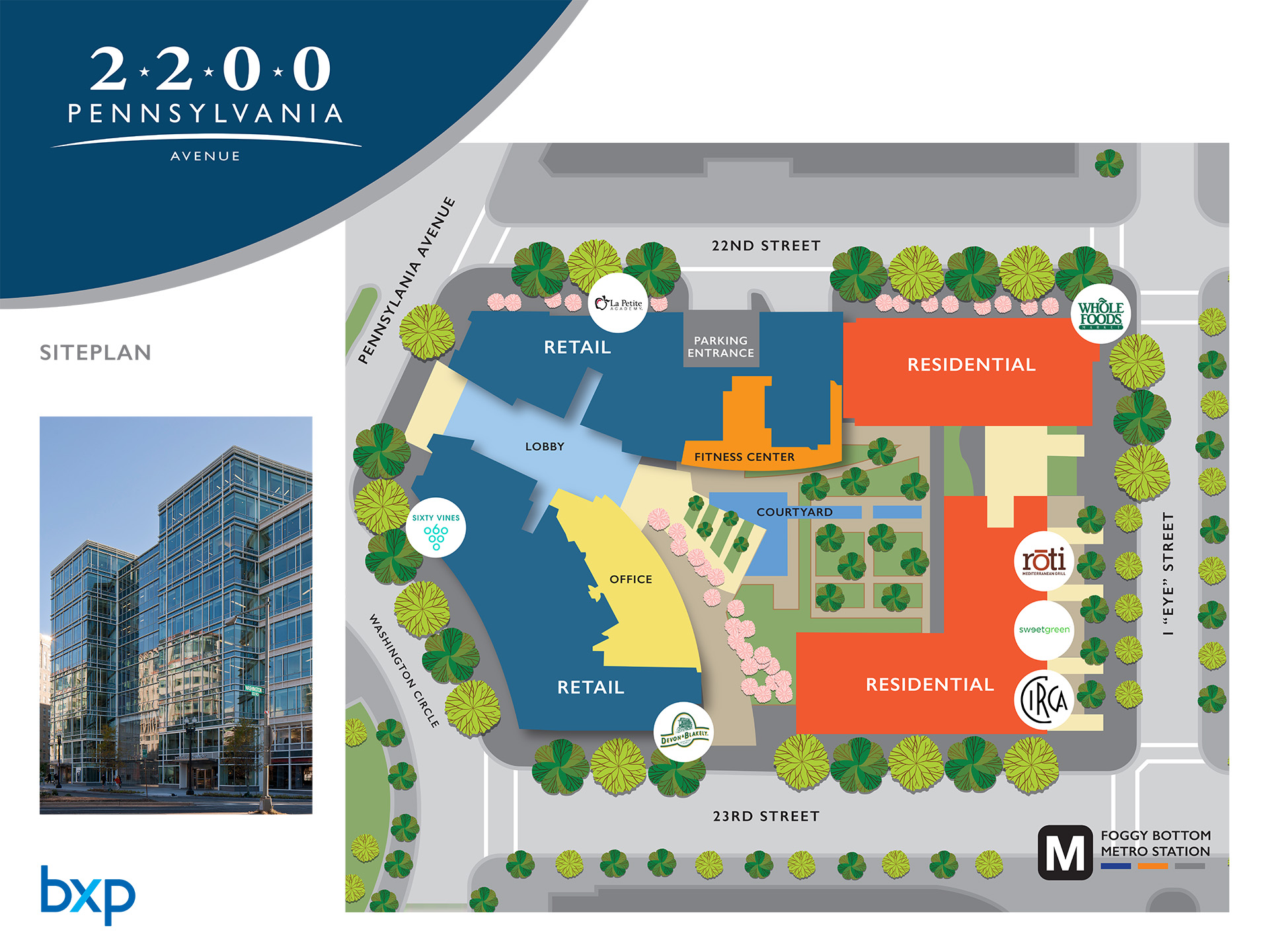 2200 Penn branding