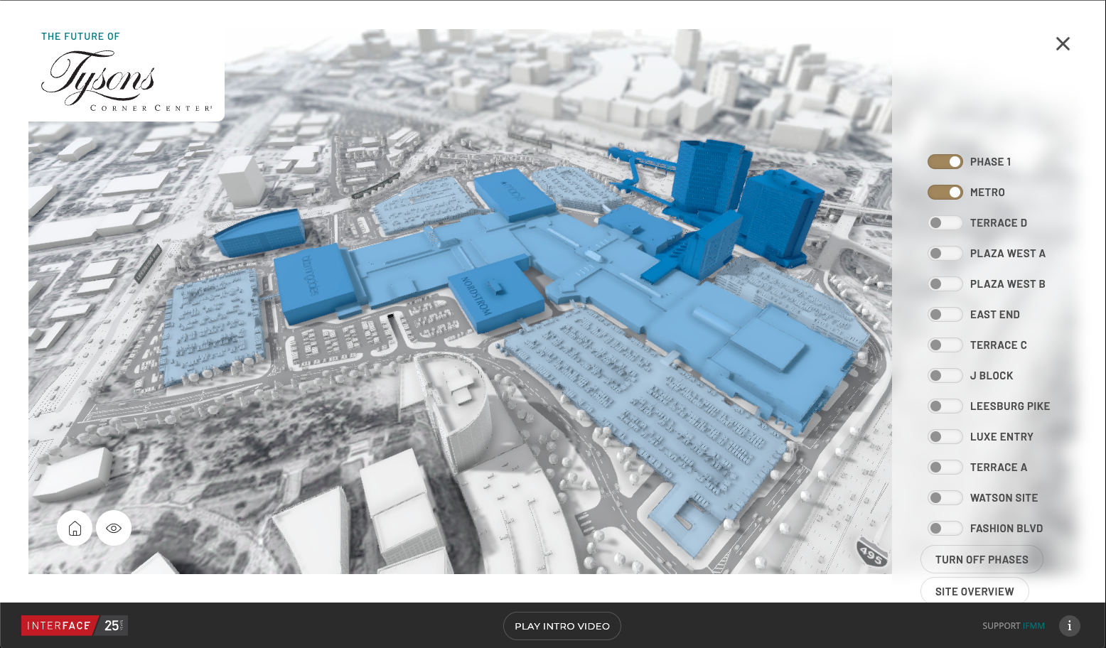 Tysons Interactive screen 3