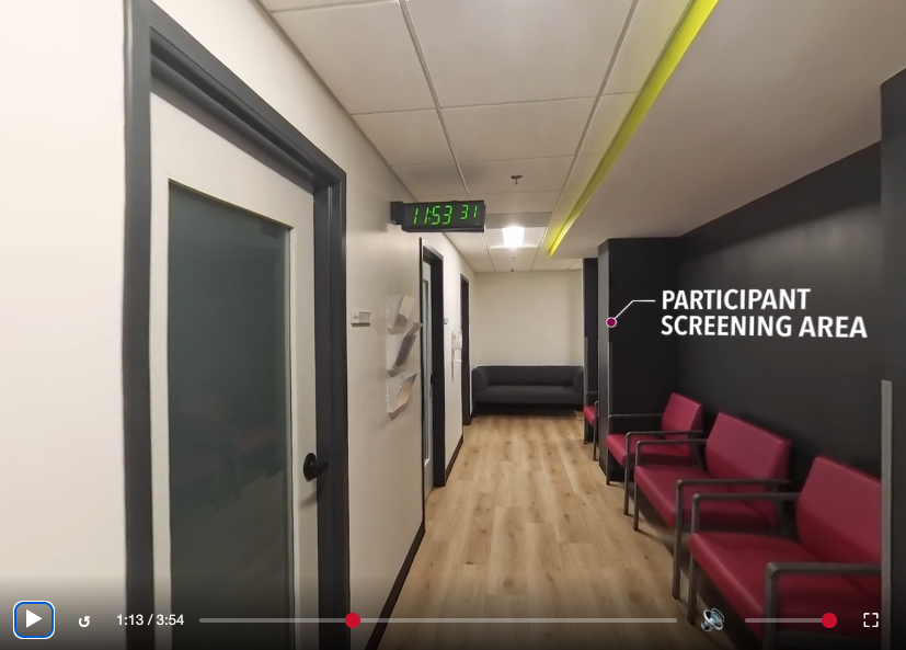 Parexel 360° Virtual Tour screen 3