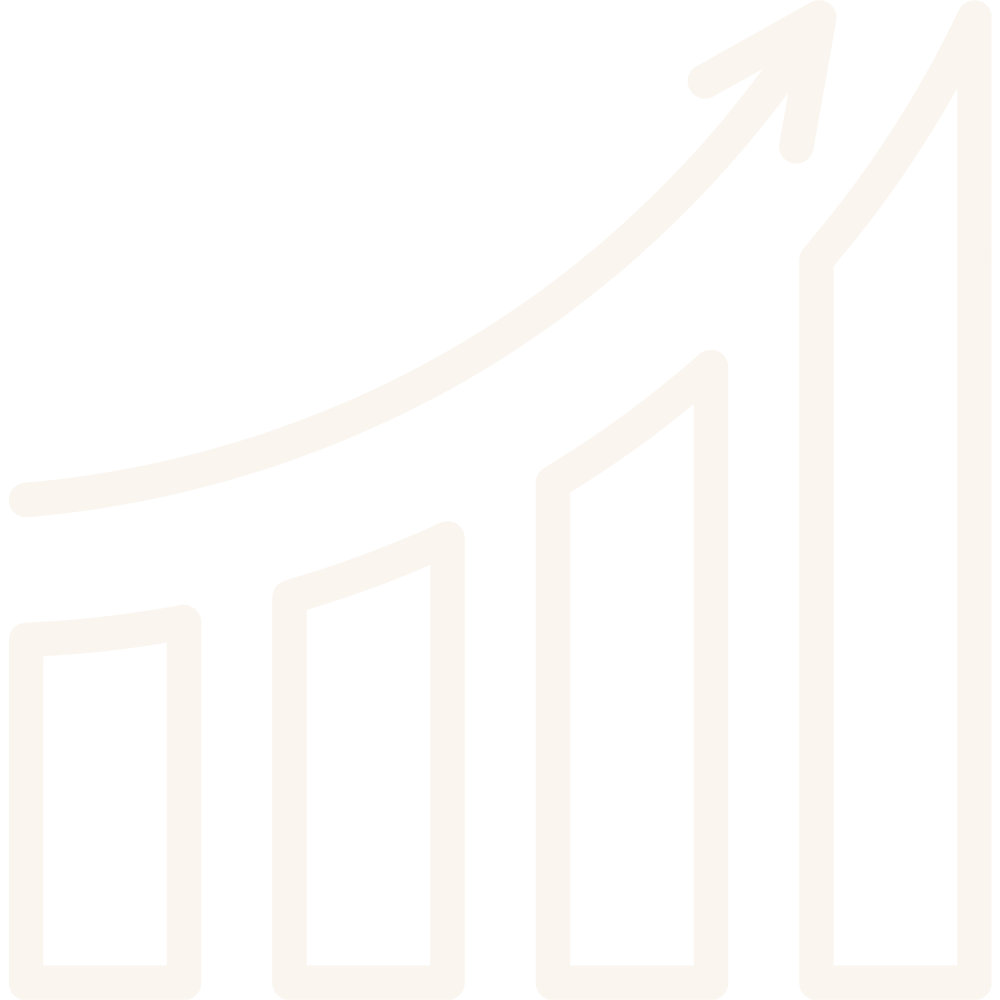 Growth chart icon