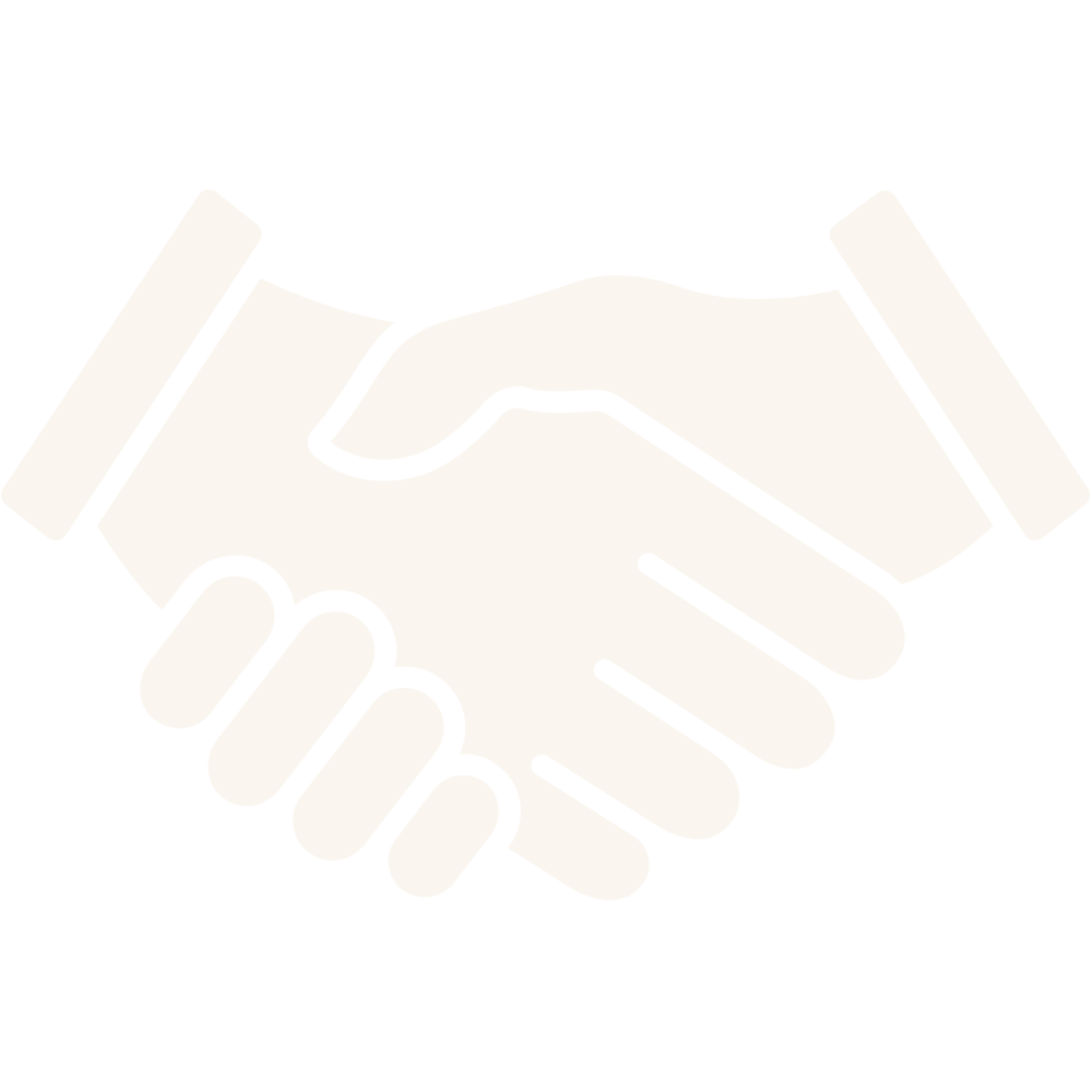 Icon of hands shaking