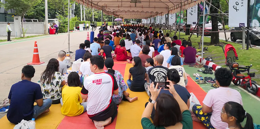 กิจกรรมส่งมอบความสุขให้แก่ลูกบ้าน ที่โครงการฟอร์เร่ ศาลายา