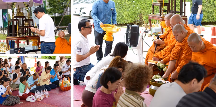 กิจกรรมส่งมอบความสุขให้แก่ลูกบ้าน ที่โครงการฟอร์เร่ ศาลายา