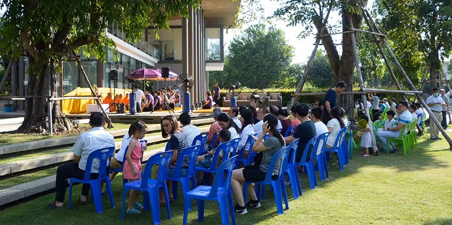 กิจกรรมทำบุญตักบาตรที่โครงการปริญญ์ สาทร-ราชพฤกษ์