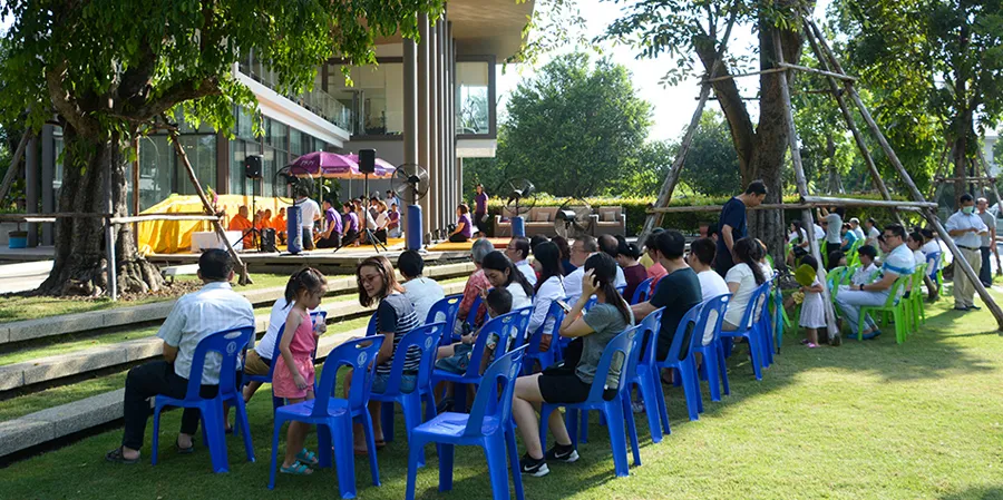 กิจกรรมทำบุญตักบาตรที่โครงการปริญญ์ สาทร-ราชพฤกษ์