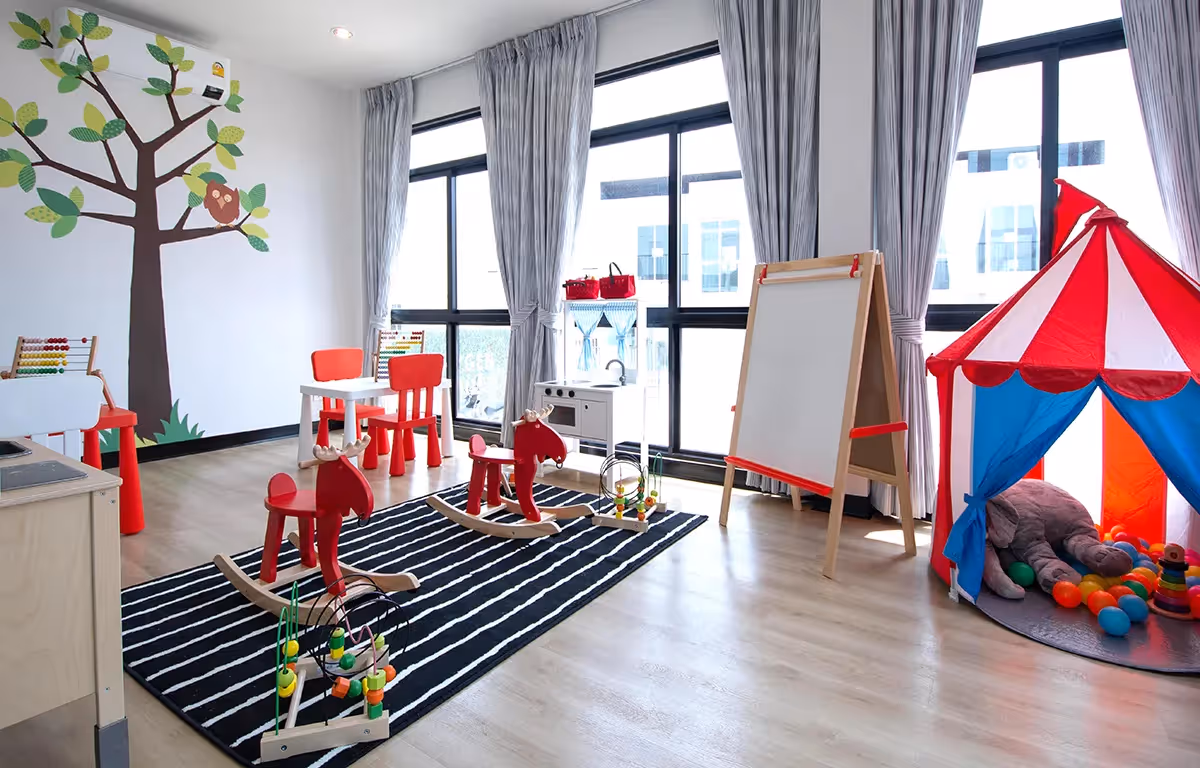 Kids room ห้องเสริมสร้างจินตนาการให้แก่วัยซน โครงการซิตี้เซนส์ พลัส พระราม 2 - ท่าข้าม