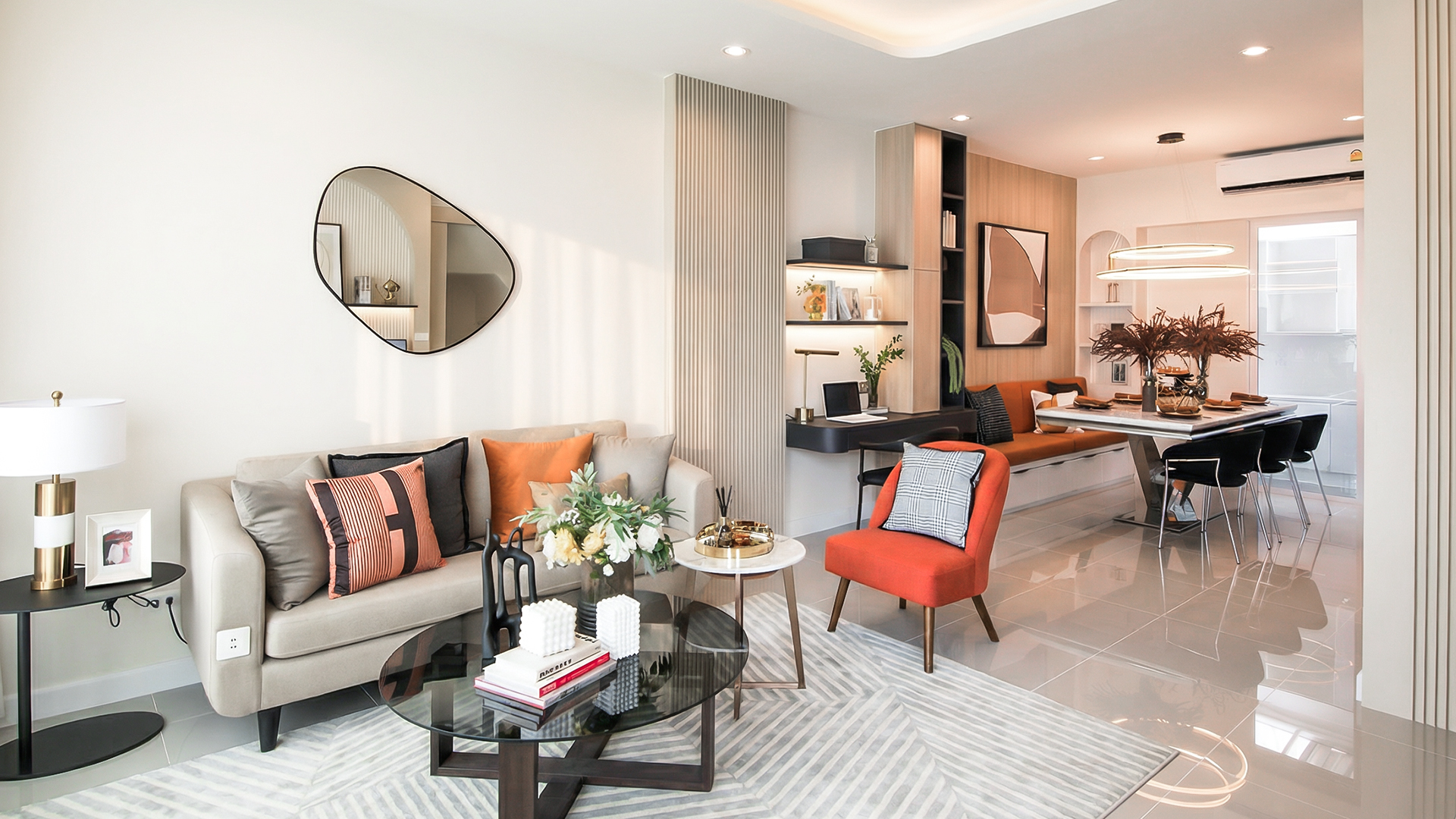 ห้องนอนที่ 2 สามารถจัดเป็นห้องนอนของลูกๆได้ ทาวน์โฮมซิตี้เซนส์ พลัส พระราม 2 - ท่าข้าม