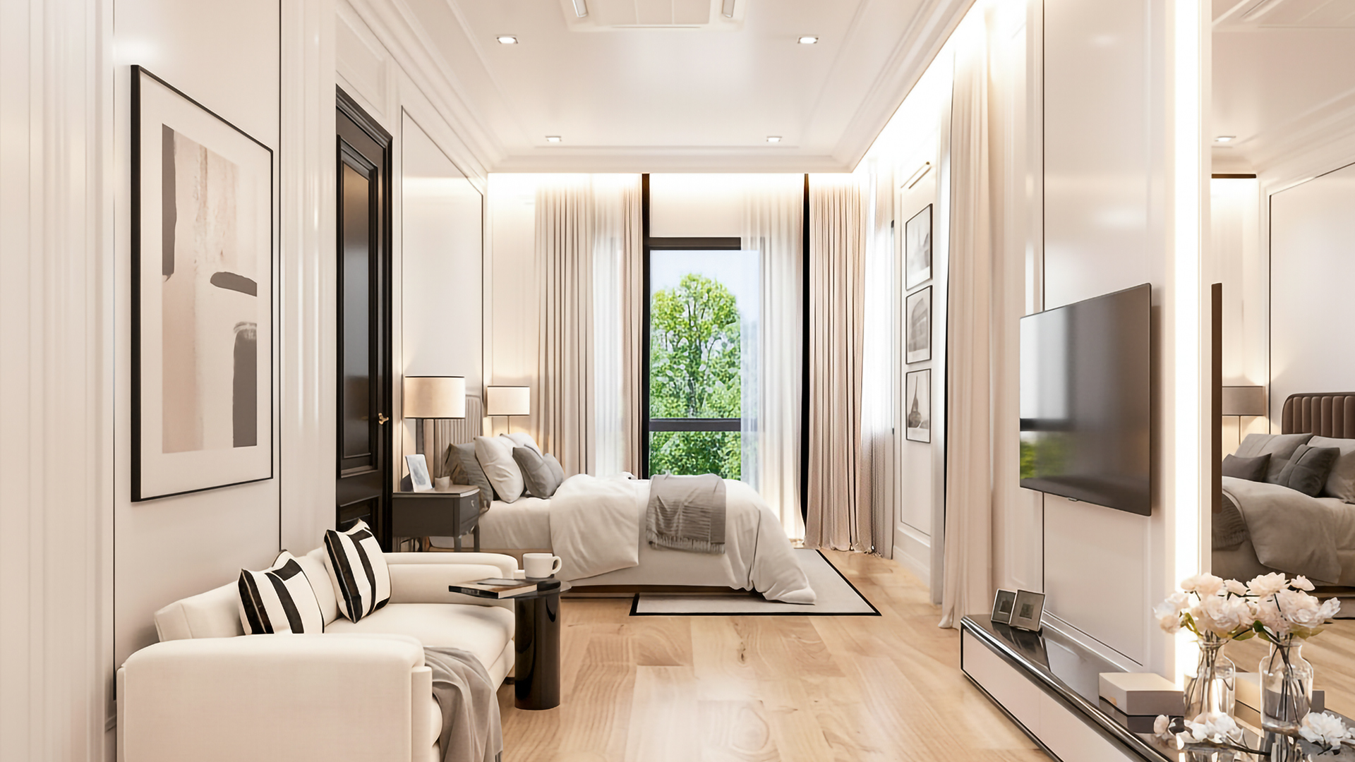 สระว่ายน้ำ โครงการบ้านเดี่ยว ปริญญ์ สาทร - ราชพฤกษ์