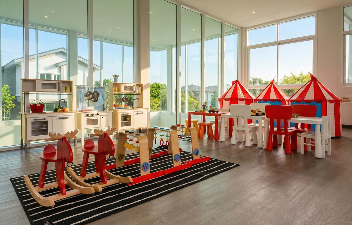 KIDS ROOM ห้องเสริมสร้างจินตนาการให้แก่วัยซน ทาวน์โฮม สาย 5