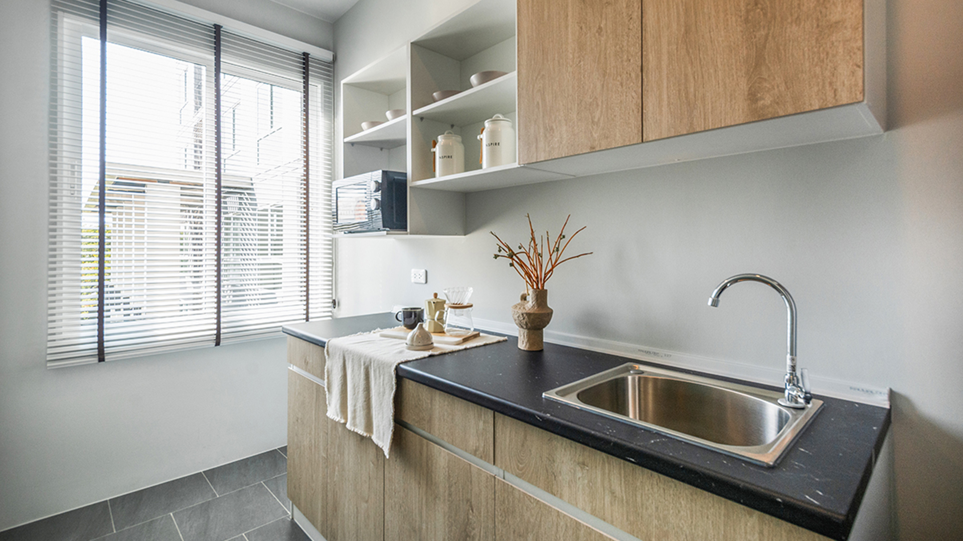 ห้องนั่งเล่น คอนโด ศาลายา