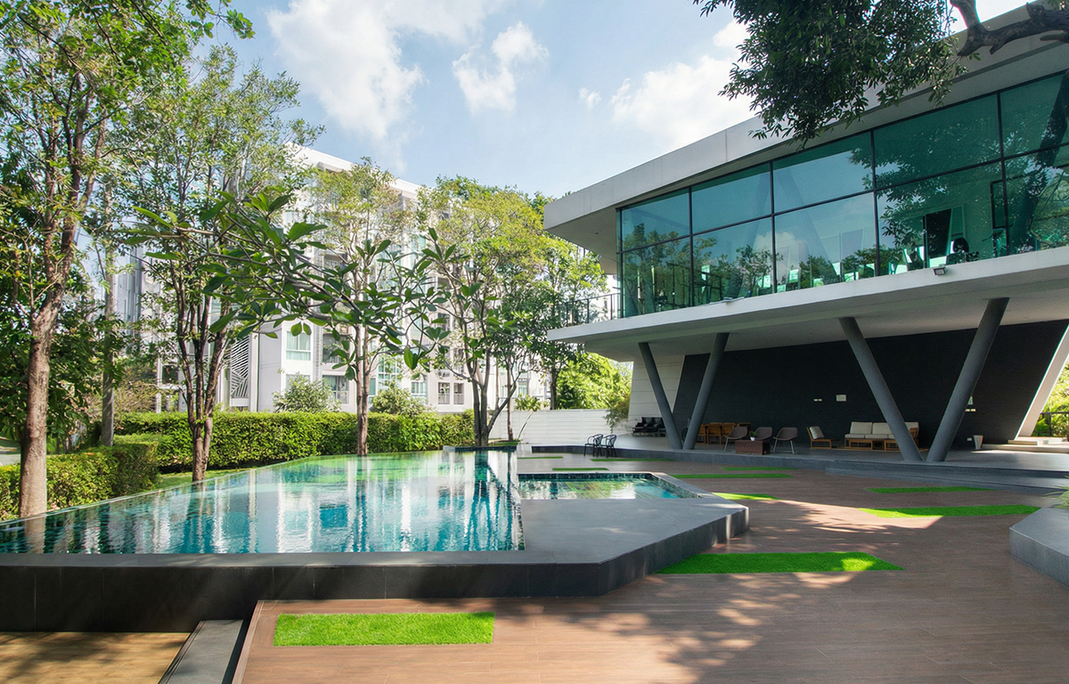 O2 CLUB สระว่ายระบบเกลือ และ Fitness ขนาดใหญ่ คอนโด ศาลายา