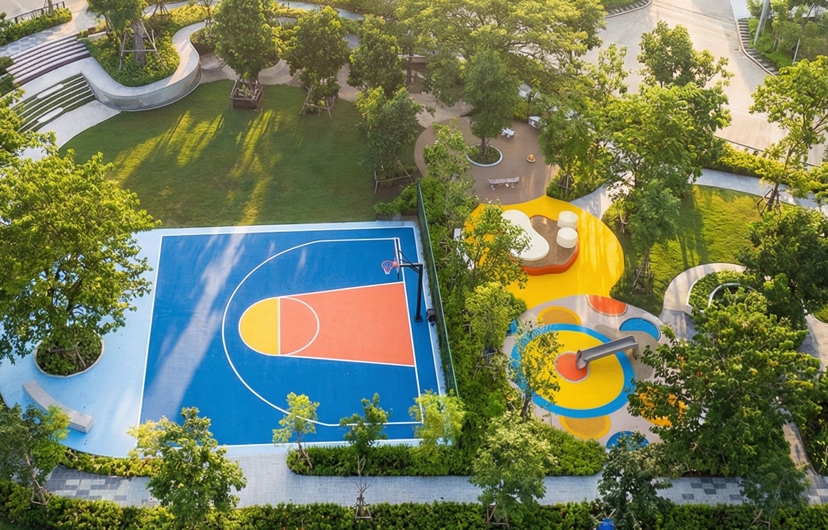 O₂ PARK อลังการสวนสาธารณะขนาดใหญ่ Universal Design ตอบโจทย์ผู้อยู่อาศัยทุกกลุ่ม