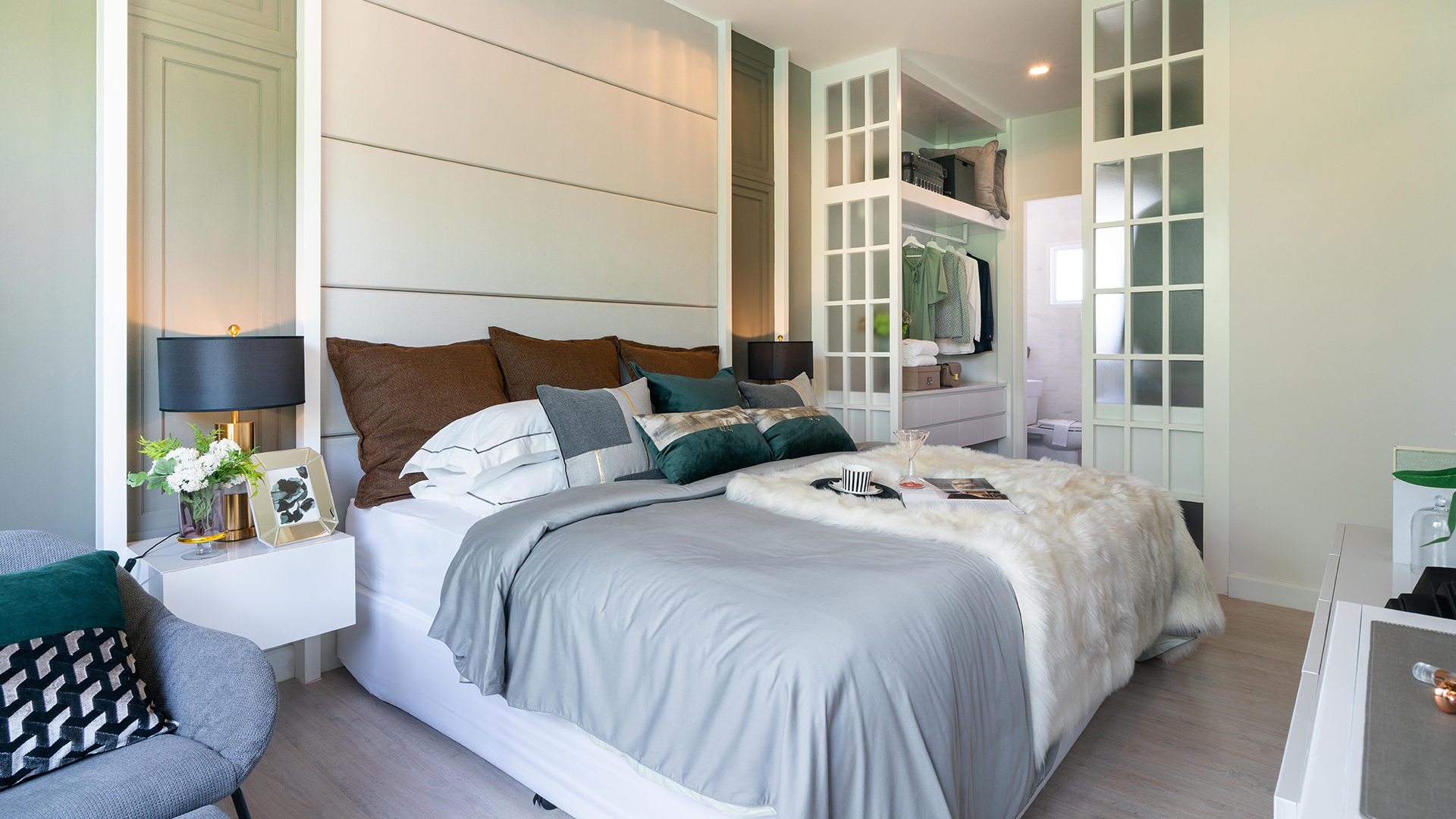 ห้องรับแขกชั้น 1 ทาวน์โฮม ฟอร์เร่ ปิ่นเกล้า - พุทธมณฑล สาย 5