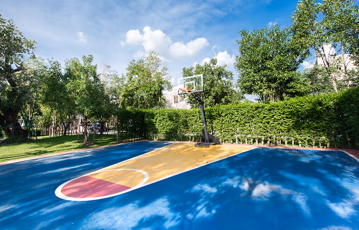 BASKETBALL COURT OUTDOOR สนามบาสเกตบอลกลางแจ้ง โครงการซิตี้เซนส์ ดอนเมือง - สรงประภา