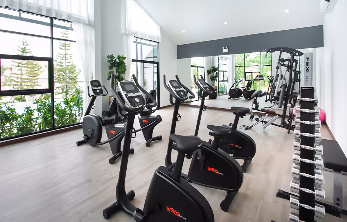 FITNESS ห้องออกกำลังกายพร้อมอุปกรณ์ครบครัน โครงการซิตี้เซนส์ ดอนเมือง - สรงประภา